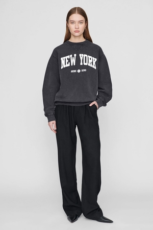 Sweat Anine Bing Ramona University New York Noir Femme | OVD-0570792